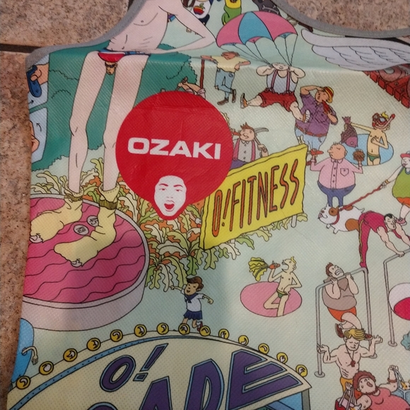 OZAKI flat tote NEW from CES LV 2015 limited print - Picture 15 of 15